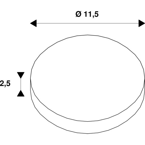 Canopy for 1P.-adapter, silvergrey image 2