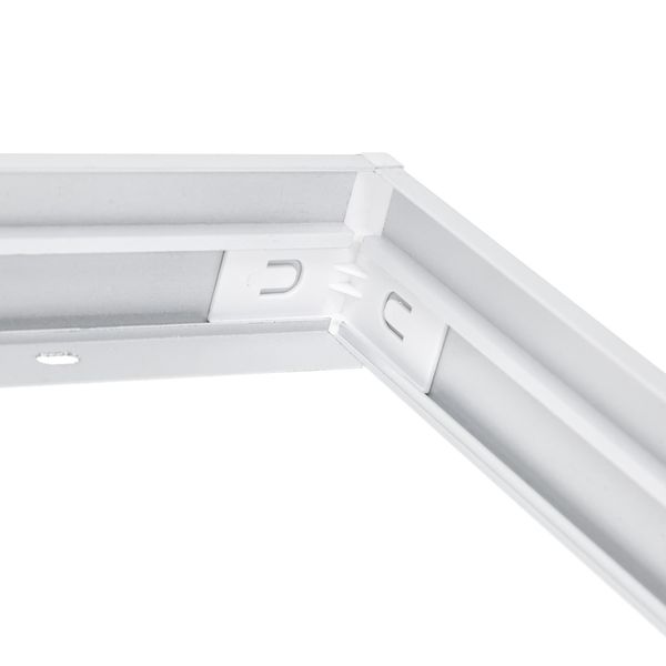 Frame to mounted fixture surface luminaire  ALGINE 600x600mm image 2