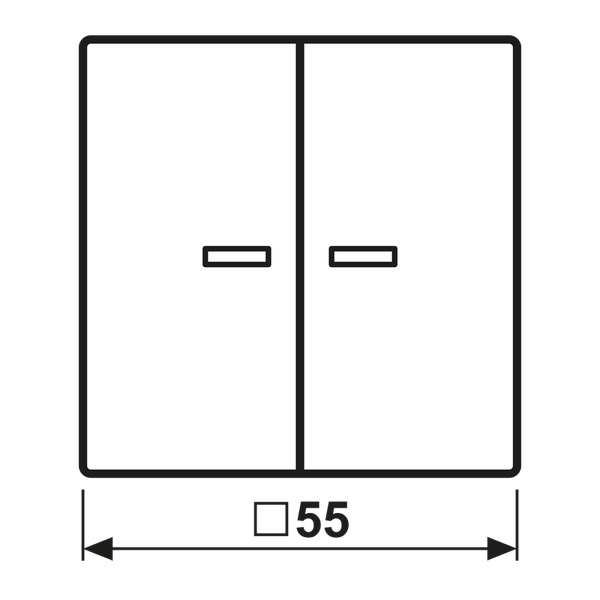 ENet push-button universal 1-gang FMA1701PMO image 4