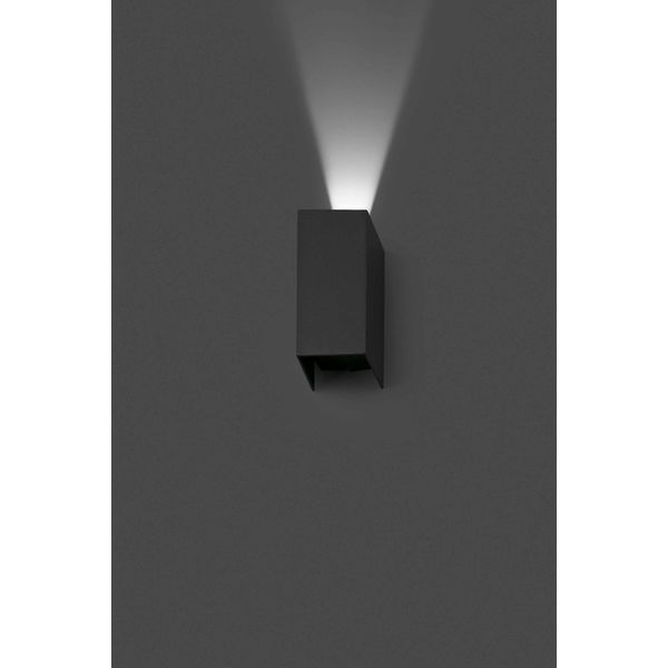 BLIND DARK GREY WALL LAMP LED 2X3W 3000K image 1
