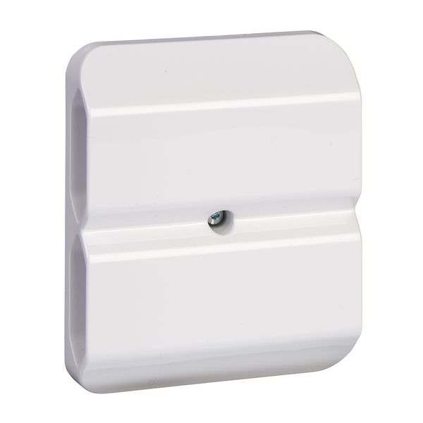 Exxact 4-way socket-outlet 4xEuro screw white image 2