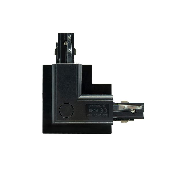 SPS Recessed connector L left, black  SPECTRUM image 1