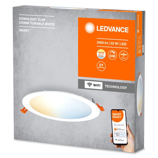 SMART RECESS SLIM DOWNLIGHT TW Slim 225 TW image 10