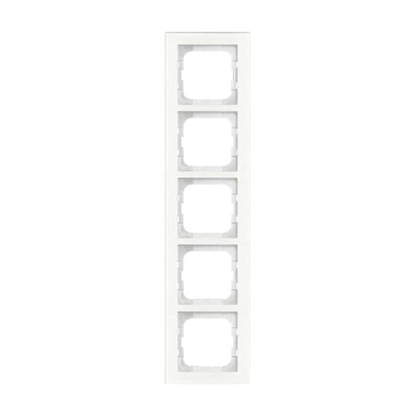 1721-811 Cover Frame carat® white glass image 4