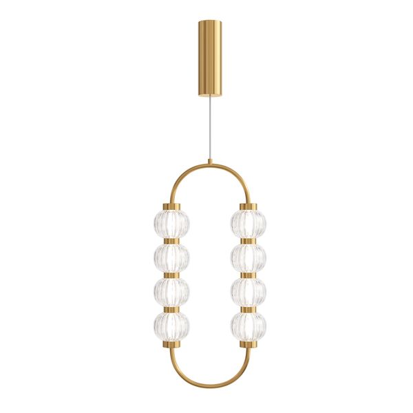 Modern Amulet Pendant lamp Gold image 1