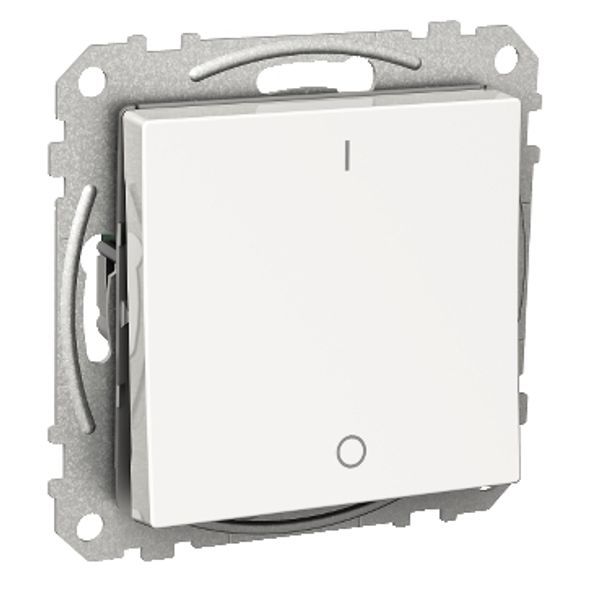 Exxact rocker switch 3-pole screwless white image 3