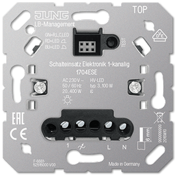 Electronic switch insert 1-channel 1704ESE image 4