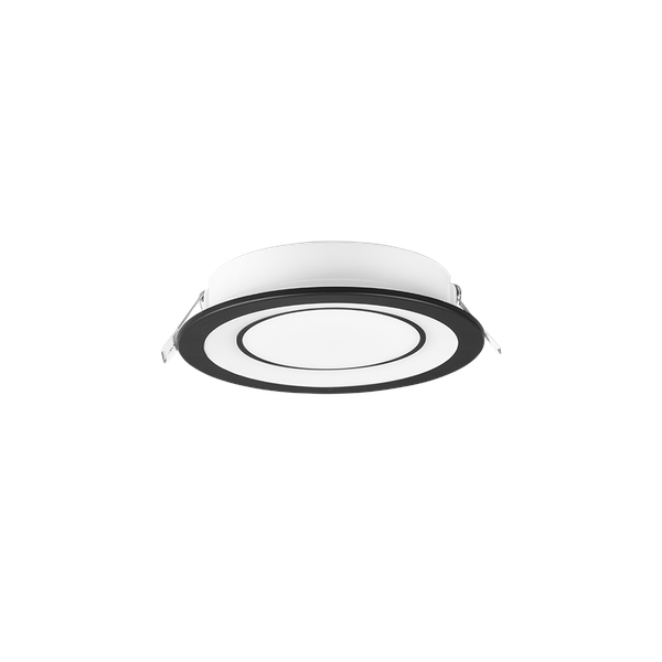 Core LED recessed spotlight 15 cm matt black image 1