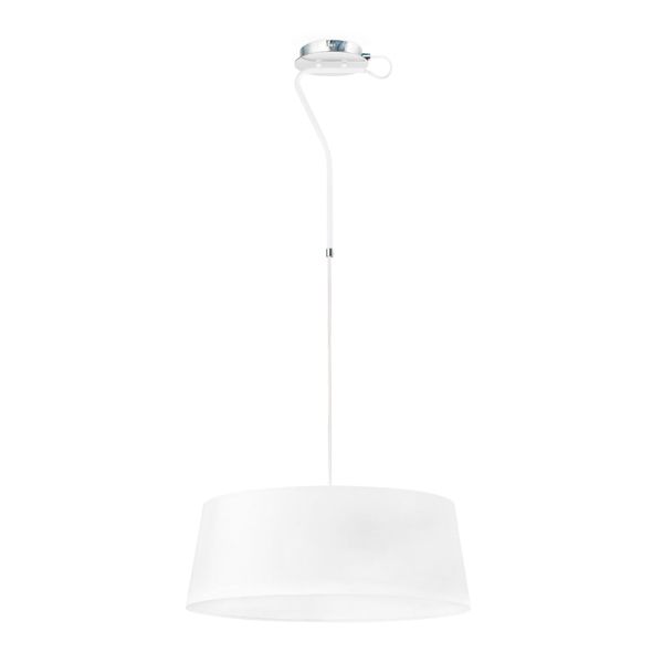 HOTEL WHITE PENDANT LAMP 3 X E27 60W image 1