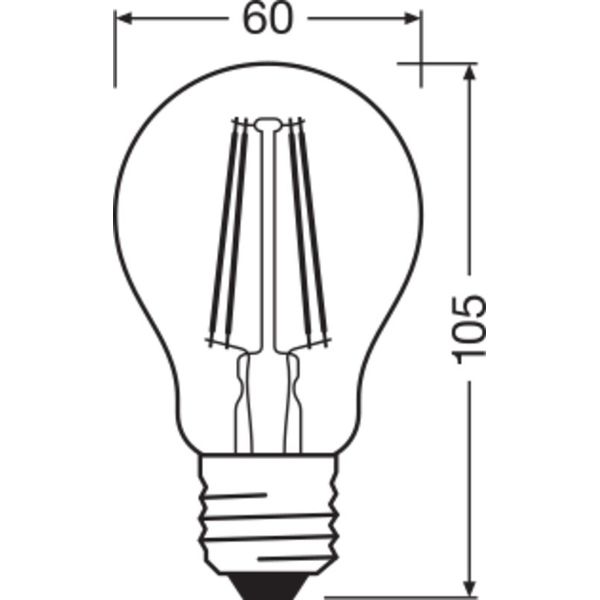 LED Retrofit Step DIM with remote control 60 7 W/2700K E27 image 3