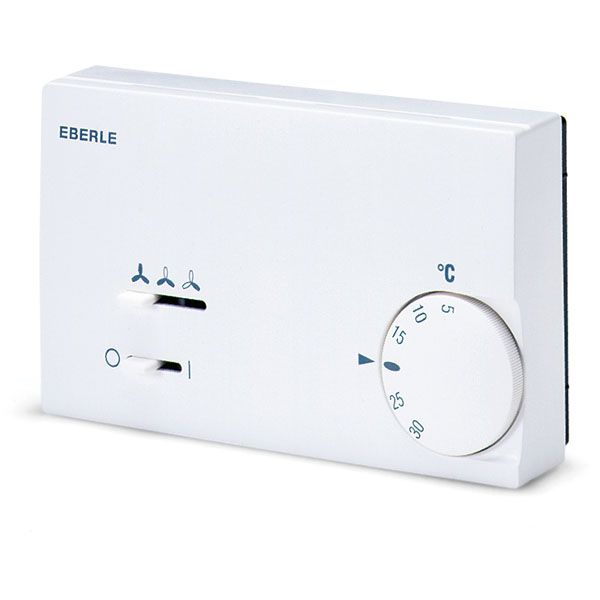 Climate controller 5-30C, AC 230V, 1 changeover contact, 6 A, on/off, fan can be controlled separately, fast/medium/slow image 2