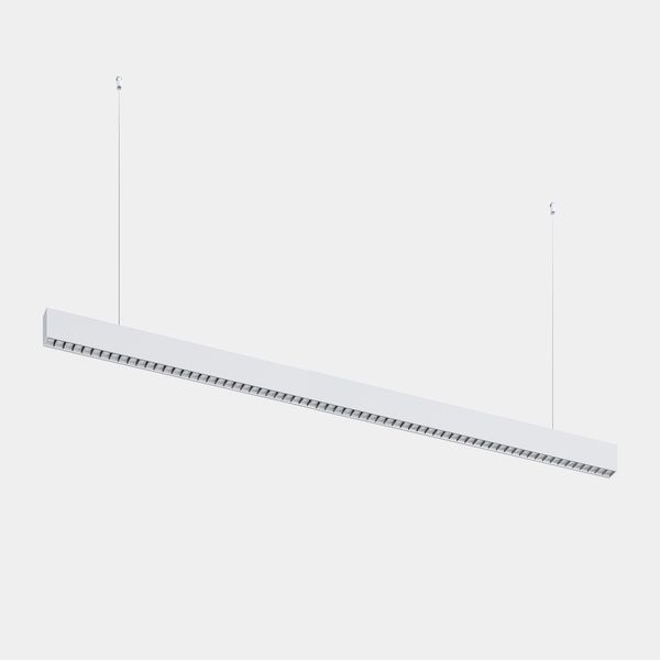 Lineal lighting system Infinite Slim Continuidad Pendant 1680mm 43.1 3000K CRI 90 DALI-2/PUSH White IP40 5221lm image 1