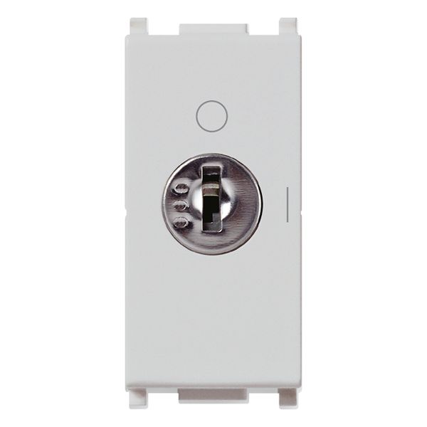 2P 16AX 1-way switch +000-key Silver image 1