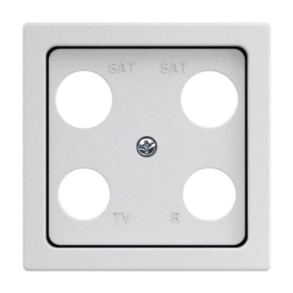 1743-04-83 CoverPlates (partly incl. Insert) future®, Busch-axcent® Aluminium silver image 2