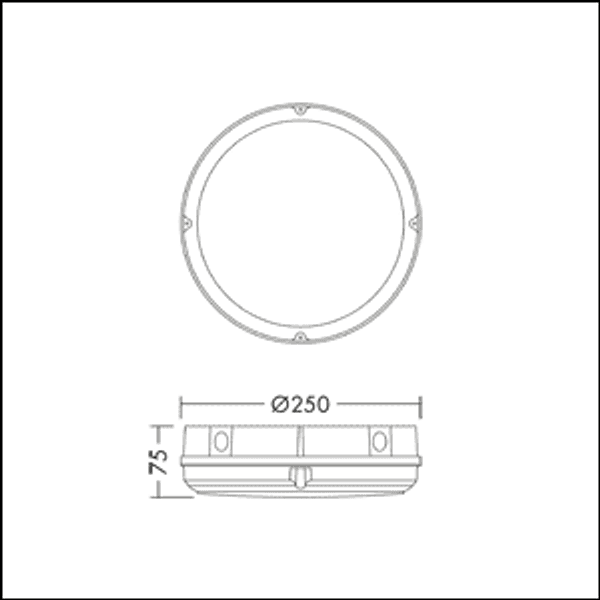 Wall-/ceiling luminaire image 7