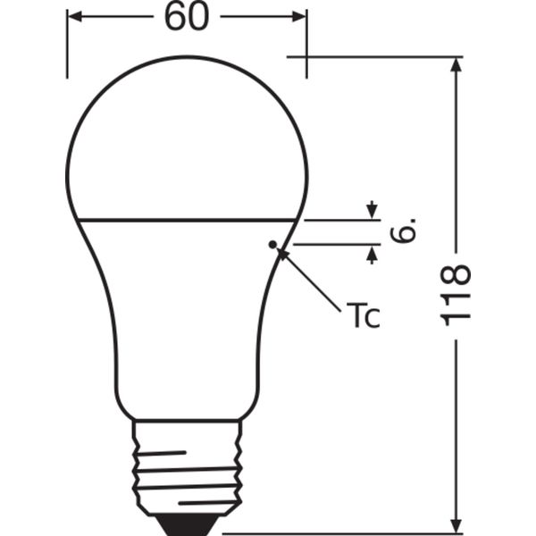 LED CLASSIC A P 13W 827 Frosted E27 image 8