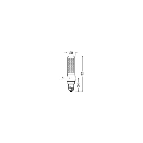 LED SPECIAL T SLIM DIM 7W 827 Clear E14 image 9