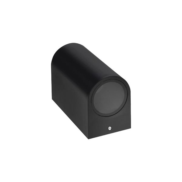 PARETE GU10 X2 BIDIRECTIONAL SCONCE 250V IP54 150 X 73 X 95MM BLACK image 4