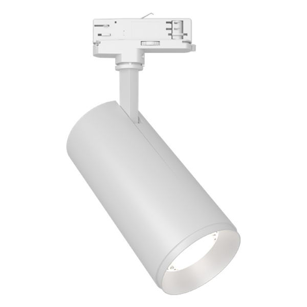 Primo 3 Single Circuit Warm White Mains White image 1