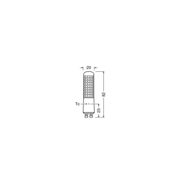 LED SPECIAL T SLIM DIM 7W 827 GU10 image 10