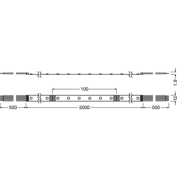 LED STRIP PERFORMANCE-1000 RGBW -1000/RGBW/827/5 image 7