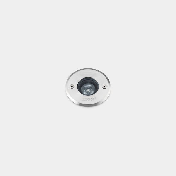 Recessed uplighting IP65-IP67 Gea Power LED Pro Ø85mm Efficiency LED 2W LED warm-white 2700K ON-OFF AISI 316 stainless steel 182lm image 1