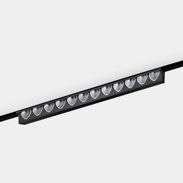 Bento 12 LEDS Wall Washer Low voltage 12W LED warm-white 2700K CRI 90 DALI Black 829lm image 1