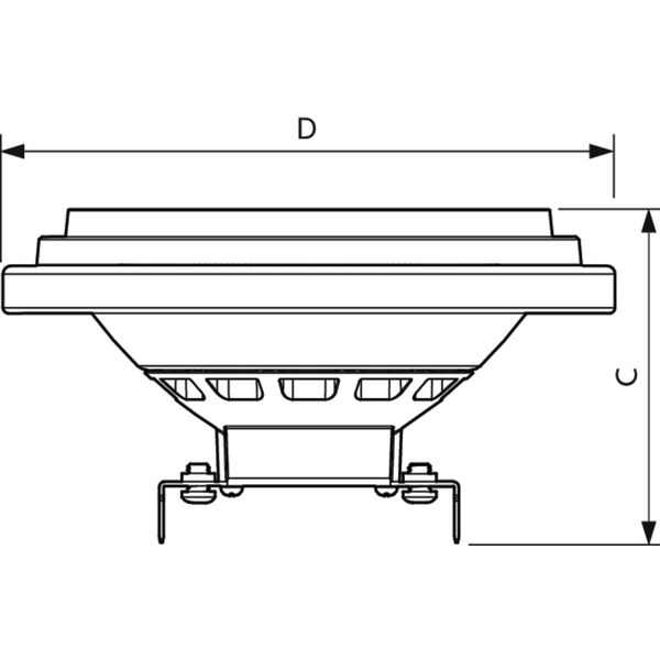 MAS LEDExpertColor 20-100W 930 AR111 24D image 2