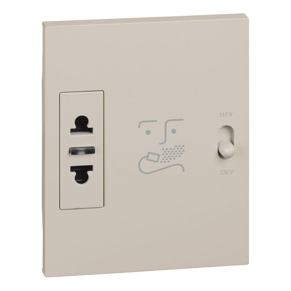 L.NOW-SHAVER SOCKET SAND 230V image 1