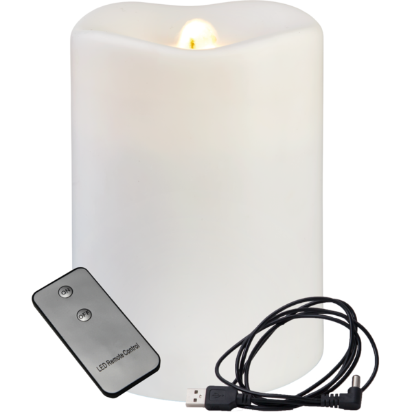 LED Pillar Candle Water Candle image 1