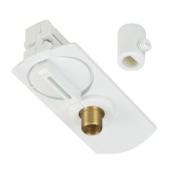 1-Circuit pendulum adapter incl. Stress relief, white image 1