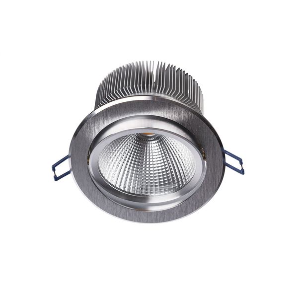 LUVIA LED COB DOWNLIGHT 230V 20W 60st. 139mm CW silver image 2