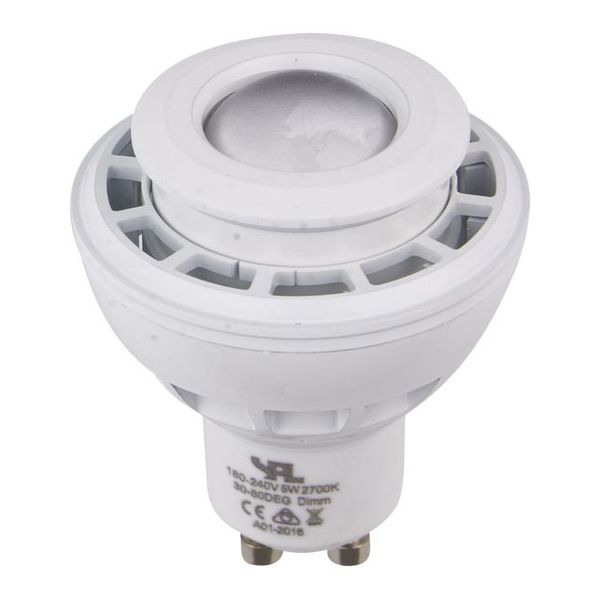 LED GU10 DTW MR16 50x63 230V 250Lm 5.5W 820-828 30-80° AC White Dim image 2