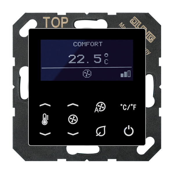 Temperature controller fan coil, 4-pipe TRDA523048SW image 1