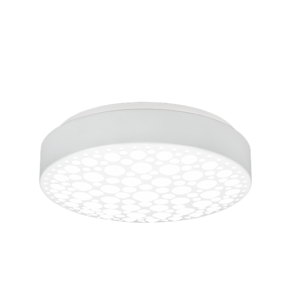 Chizu LED ceiling lamp 28 cm matt white image 1