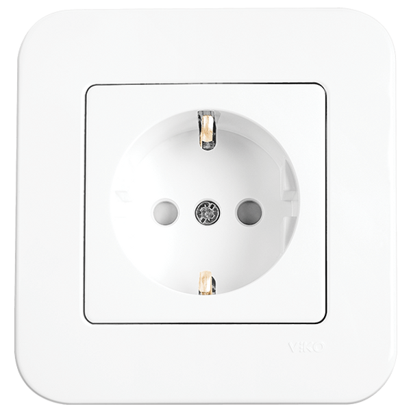 Linnera-Rollina Q C Socket White image 1