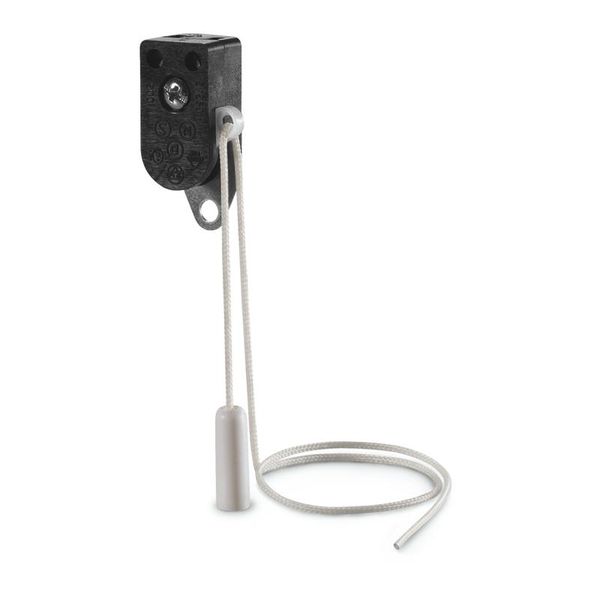 SINGLE POLE SWITCH + CORD WHITE HANDLE image 2