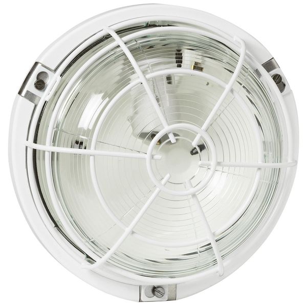 Bulkhead light - IP 55 - IK 04 - round - 100 W - E27 - though environments image 1