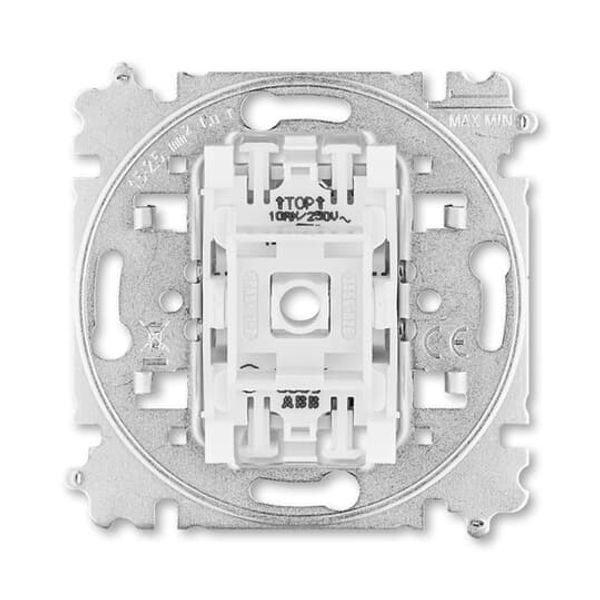 3559-A25445 Flush Mounted Inserts Two-way switch with Glow lamp image 1