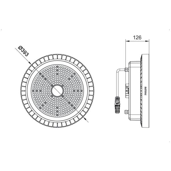 BY122P G5 LED300S/840 PSD WB image 2