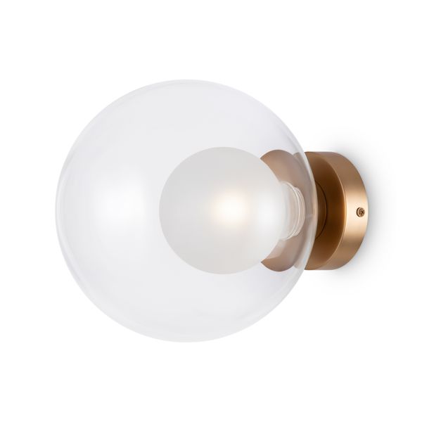 Modern Basic form Wall lamp Gold image 1