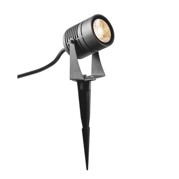 LED SPIKE, anthracite, IP55, 3000K, 40ø image 2