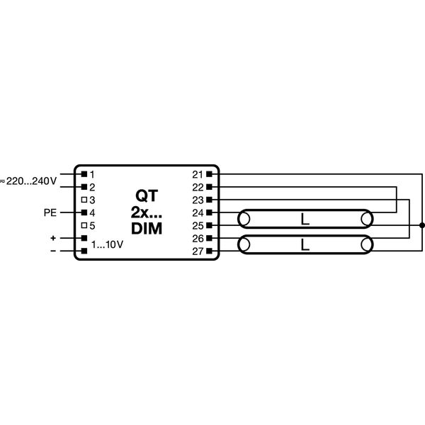 QUICKTRONIC® DIM T8 2X36 DIM image 3