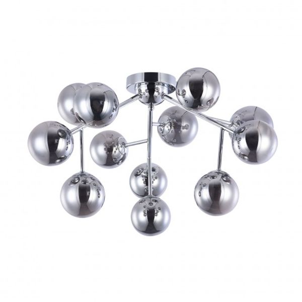 Modern Dallas Ceiling Lamp Chrome image 4