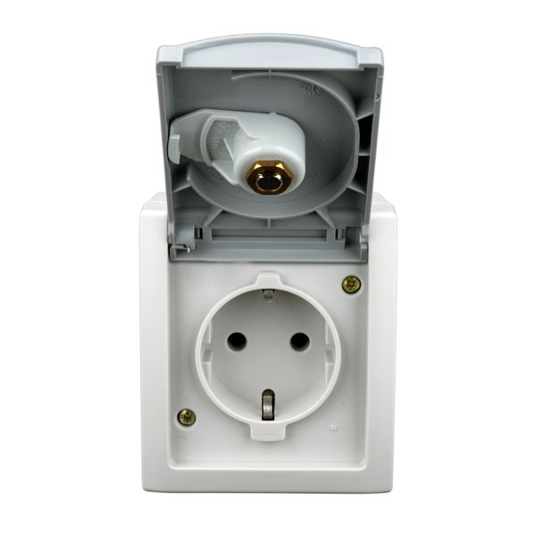 Socket outlet, lockable (different closures), VISIO IP54 image 2