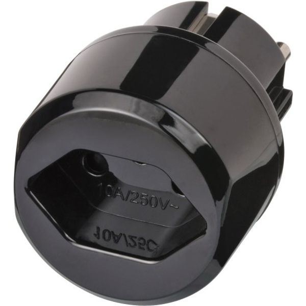 Travel Adapter CH => earthed image 1