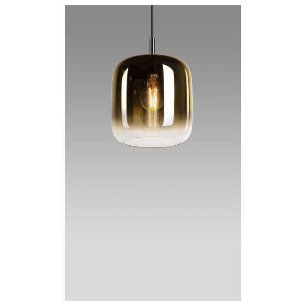 PANTILO 20 PD, E27 pendant light, gold/chrome image 4