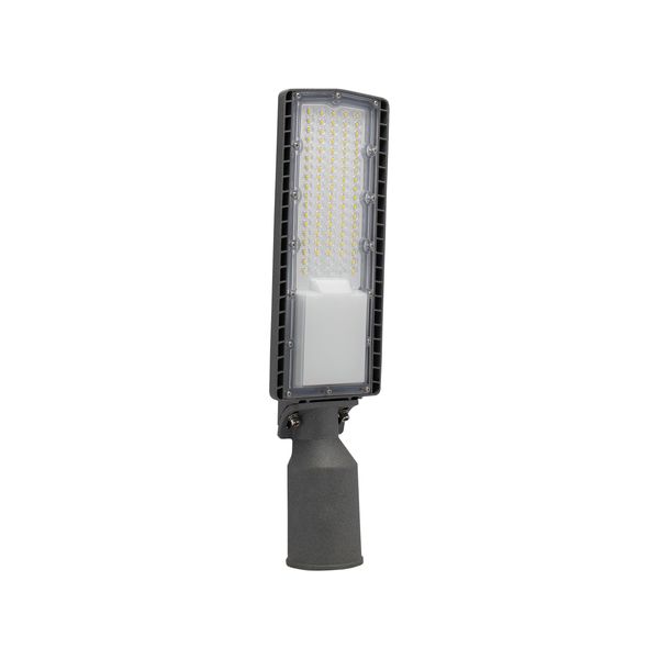 STREETOS STREETLIGHT 50W NW 230V 130/80ST IP66 IK10 456X122X77MM GREY 5 YEARS WARRANTY. image 1