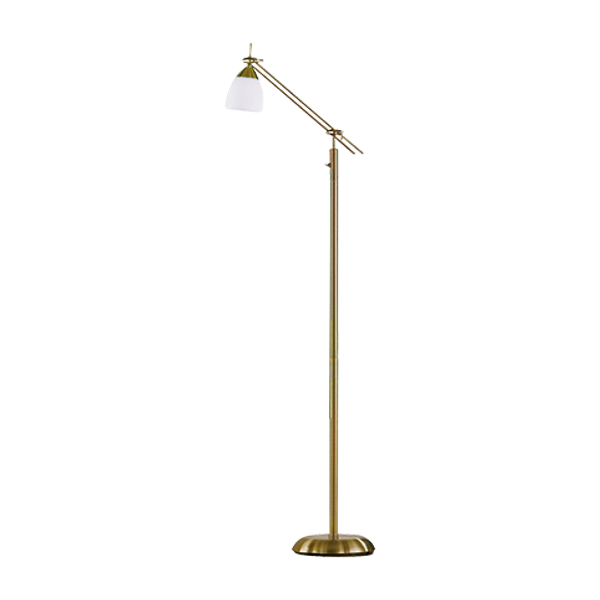 Icaro floor lamp E27 antique brass image 1