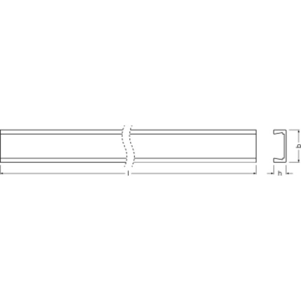 Flat Profiles for LED Strips -PF02/U/16X5/10/1 image 5